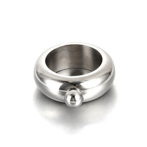 3.5oz Stainless Steel Jug Bracelet Alcohol Hip Flasks Funnel Bangle Bracelet - Gear And Gadgets